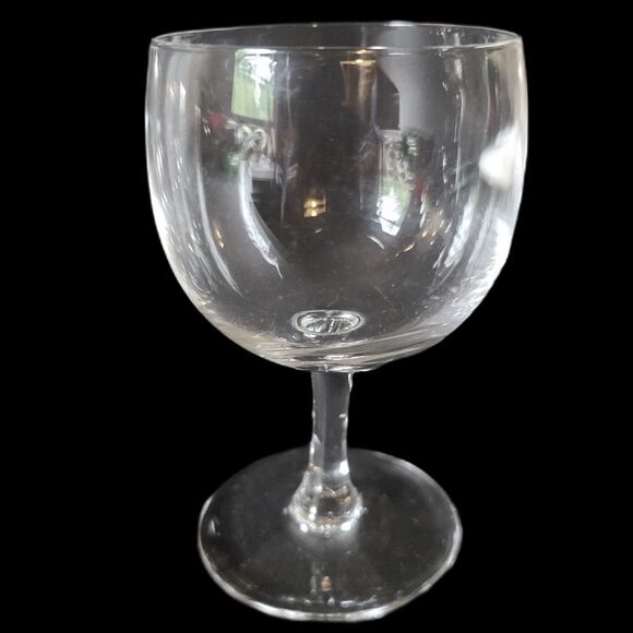 Vintage Crystal Claret‎ 6 OZ Red Wine Glasses 5.25" Stemware - Picture 2 of 6